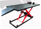 Plateforme élévatrice hydraulique pour moto Tihero TH-PML350, capacité de 350 kg, pour l'entretien des motos en atelier