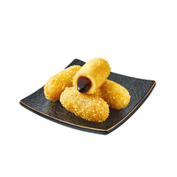 Boules de riz glutineux Sanquan surgelées au sucre brun, 300g, à frire pour les restaurants pour enfants, collations, desserts, boîte de dim sum
