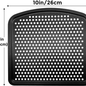 ถาดตาข่ายหม้อทอดไร้น้ำมันอเนกประสงค์ถาดทำอาหารแบบนอนสติ๊กและกระทะหยดน้ำเข้ากันได้กับกระแสน้ำวนอินน์สกี้/เชฟแมน - Product Image 3