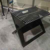 Barbecue pliant en fer forgé de style américain, en forme de X, épaisseur 40 cm, pour la cuisson, le camping et les pique-niques