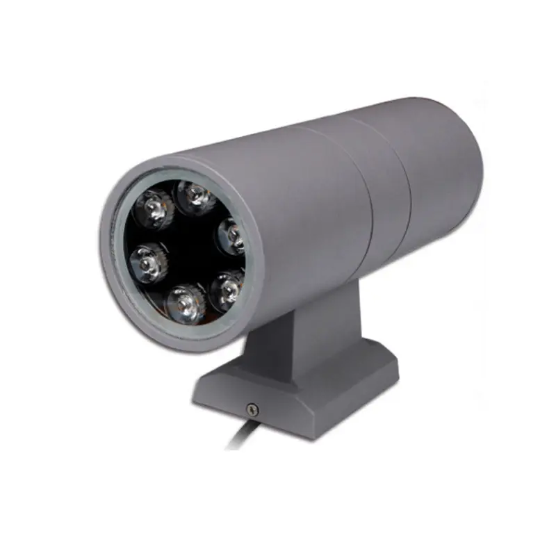 Modern aluminium cylinder wall lights outdoor waterproof ip65 led Wall mounted lamp up and down led wall light