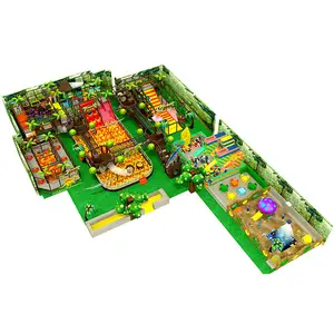 Vendita a caldo in fabbrica vendita Soft Play per bambini attrezzature commerciali per parco giochi al coperto grande Slide Ball Pool soluzione One-stop