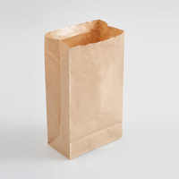 Sacs d'emballage en papier kraft KH Emballage alimentaire à emporter enduit étanche et résistant à l'huile pour les noix et les noyaux pour les promotions