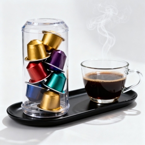 Opciones de marca personalizadas para la solución de café integrado OEM ODM Cápsulas de café instantáneo tostado y café molido sellado al vacío - Product Image 1