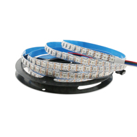 Lampu LED Strip RGBW 60 Led/m 5m 10M Roll Fleksibel 12V 24V SMD 5050 WS2815 SK6812 Addressable untuk Lanskap, Dapat Dikontrol via Aplikasi/Remote