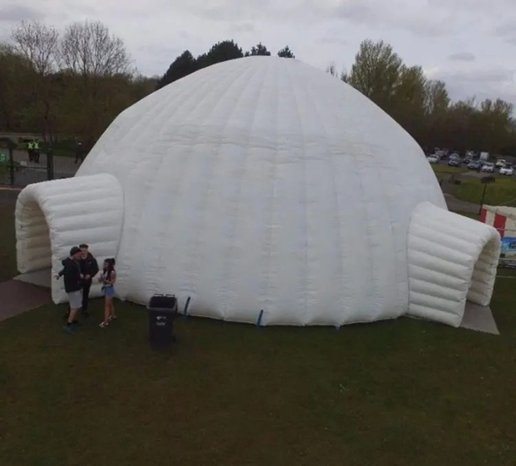 Circus show cupola gonfiabile 10m 12m 15m struttura gonfiabile gigante personalizzata per la fabbrica di eventi