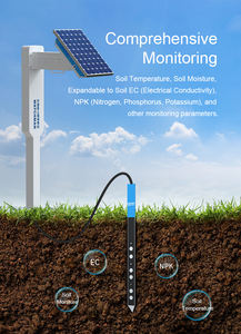 YATUN akıllı tarım güneş enerjili çok katmanlı toprak sensörü Test toprak sıcaklığı ve nem EC ve PH NPK - Product Image 4