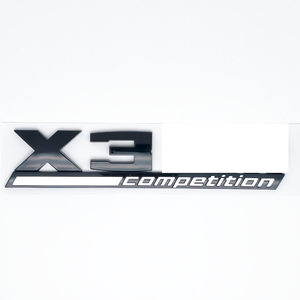 Emblema Lateral Pequeño Negro de Plástico ABS con Logotipo de Coche M Thunder Edition, Aplicable a X1M/X3M/X5M/X6M1/M2-M6-M7 - Product Image 5