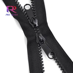 High Quality No.5 Color Resin Sell By Meter Bag Zipper Roll 5# Plastic Zipper For Clothes