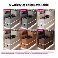 Table basse multifonctionnelle haut de gamme en verre, style minimaliste italien, pour salon