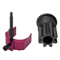 Outil de réglage de hauteur d'injecteur et de rotation de douille de moteur pour voiture