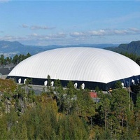 Membrane formée béton moule monolithique Airform I parfum Architecture Construction pôle tente gonflable pression Air dôme