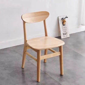 JP Vente en gros Moderne Rétro <span class=keywords><strong>Industriel</strong></span> Solide <span class=keywords><strong>Chaise</strong></span> de salle à manger en <span class=keywords><strong>bois</strong></span> massif avec <span class=keywords><strong>bois</strong></span> pour Café Magasin Restaurant Chambre - Product Image 1