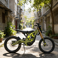 Surron en STOCK Vert Blanc Violet CARBONE NOIR 10kW 72V 35Ah 80km/h Batterie Amovible Surron Light Bee X pour le plaisir hors route