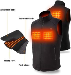 <span class=keywords><strong>Gilet</strong></span> <span class=keywords><strong>chauffant</strong></span> USB léger pour <span class=keywords><strong>homme</strong></span>, 3 niveaux de chaleur, veste chauffante électrique, chauffe-corps pour le travail en extérieur en hiver, la conduite à moto - Product Image 4