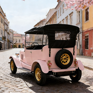 Voiture <span class=keywords><strong>de</strong></span> golf électrique vintage à 5 places, bus touristique, véhicules électriques à charge électrique avec certificat EEC - Product Image 5