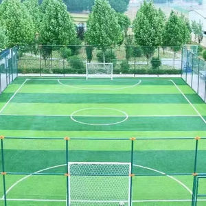 Erba Sintetica ODM OEM per Campi da Calcio a 5, Altezza del Pelo 50mm, per Campi da Calcio a 5 e Giochi con Gabbie - Product Image 1