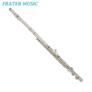 De alto grado francés llaves sistema diseño 16-agujero de cobre Chapado en plata níquel cuerpo de <span class=keywords><strong>flauta</strong></span> con Split E (JFL-330SE) - Product Image 1
