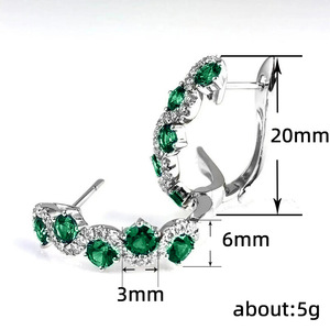 Orecchini a Cerchio Floreali alla Moda per Donne, Accessori per Orecchie da Indossare Quotidianamente, per Outfit Casual e Regalo - Product Image 4