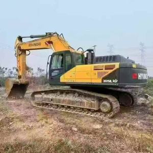 Excavadora Usada Hyundai 385lvs 385, Maquinaria de Movimiento de Tierras con Brazo Largo y Buen Motor en Venta - Product Image 1