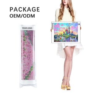 Prix <span class=keywords><strong>de</strong></span> gros DIY personnalisé 30*40 5d diamant peinture Kits <span class=keywords><strong>dessin</strong></span> animé château mosaïque diamant Art peinture <span class=keywords><strong>pour</strong></span> débutants <span class=keywords><strong>dessin</strong></span> cadeau - Product Image 2