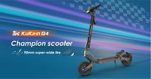 สกู๊ตเตอร์ออฟโรดพับได้ KuKirin G4 2026 พร้อมบังโคลนหน้าแบบอัพเกรด แบตเตอรี่ลิเธียม 60V พับเก็บได้รวดเร็ว ระบบไฟ 7 ดวง ขับขี่ปลอดภัย - Product Image 3