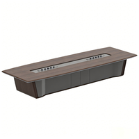 Meubles de bureau en bois modernes de qualité professionnelle, personnalisables, table de réunion pour salle de conférence