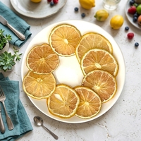 Gedroogde citroenschijfjes in zakjes thee 500g Decoratieve sinaasappel in water te laten weken Fruitthee