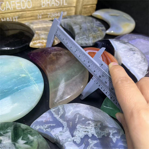Vente chaude Cristal Lunes Cristal Quartz Naturel Poli Fluorite Lunes pour la Décoration - Product Image 5