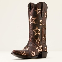 Bottes de cow-boy et de cowgirl occidentales marron faites à la main avec logo personnalisé CHENO pour femmes, idéales pour les festivals - Fabricant