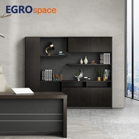 Muebles de Oficina EGROspace Manager, Archivador de Madera de Alta Calidad, Solución de Almacenamiento con Cajones para Documentos