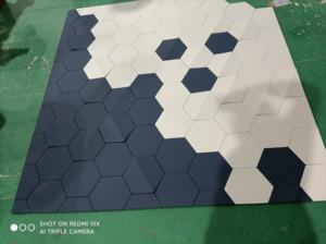 Design moderno personalizzato 3D pannello da ricamo in pelle intagliato per notte a prova di umidità - Product Image 4