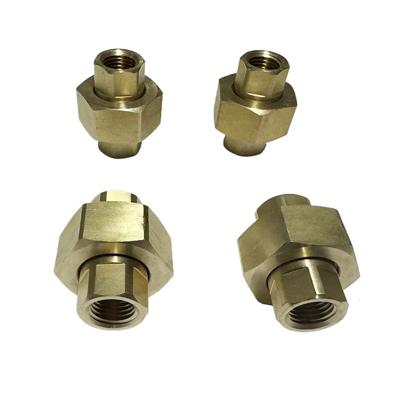 US Standard Heavy type 1/4in to 2in Brass Union Pipe Fitting For Plumbing and Heating Industry