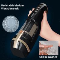 Männliche automatische Teleskop heizung Rotation Masturbation becher mit echter Stimme Oral Vaginal Design Saugen Erotik spielzeug für Männer