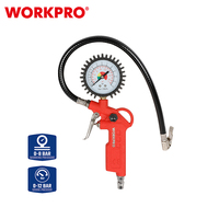 WORKPRO Kit de pistolet de gonflage de pneu pneumatique Mécanisme pneumatique Outil d'équipement mécanique puissant