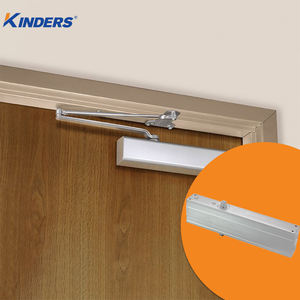 Ferme-porte dissimulé Fonction de contrôle arrière Aluminium 40-65kg Système de sécurité incendie pour hôtel scolaire - Product Image 1