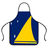 Tablier avec drapeau de Samoa pour hommes et femmes, idéal pour la cuisine à la maison, la restauration, les chefs, la grillade, le bistro, la pâtisserie et le barbecue