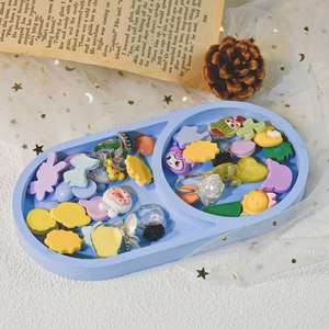 Nouvelles idées : Moule en silicone écologique pour résine, idéal pour plateau ovale et rangement de bijoux – Moules de moulage en résine pour décoration de bureau et de maison - Product Image 6