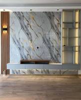 Freyr Forest Design moderne dalles de pierre blanche naturelle brésilienne polie Taj Mahal quartzite blanche grande dalle salle de bain ménage