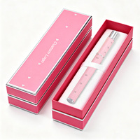 Kuas Kuku Akrilik Kolinsky Profesional 100% # 12 # 14 # 16 Kuas Nail Art Profesional dengan Kotak Hadiah Mewah OEM Grosir