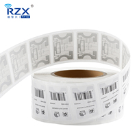 Etiquetas Adhesivas de Papel Resistentes al Agua y a la Intemperie con Memoria EPC de 128 Bits para UHF RFID 860-960MHz Impinj M730/M830 para Comercio Minorista