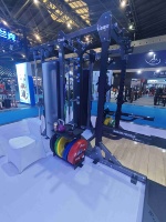 Máquina de Gimnasio de Alta Calidad para Ejercicios de Fuerza, con Selector de Peso, Multifuncional, para Remo Sentado con Pesas