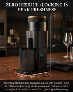Nuevo Molinillo de Café Manual Portátil USB Tipo C de 1 kg, con Muela Cónica de Aleación de Aluminio 420 y Acero Inoxidable, 60 RPM, para Hotel - Product Image 6
