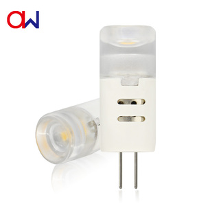 หลอดไฟ LED แคปซูล G4 1W AC/DC12V 90-100LM RA80 ตัวหลอดพลาสติก แสงวอร์มไวท์ 3000K - Product Image 1