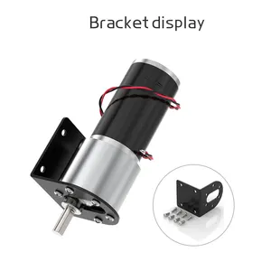 최대 하중 35KG JGB37-31ZY 하이 퀄리티 DC12V 24V 속도 9 ~ 1270RPM 기어 모터 영구자석 기어 모터