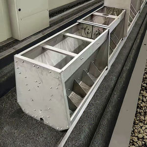 चीनी आपूर्तिकर्ता बड़े पैमाने पर होग फार्म स्टेनलेस स्टील फीडिंग ट्रफ - Product Image 5