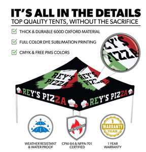 10x20ft bật lên khung hợp kim nhôm triển lãm thương mại lều cho các sự kiện buniess tán ngoài trời gazebos Lều màu tùy chỉnh cho bữa tiệc - Product Image 2