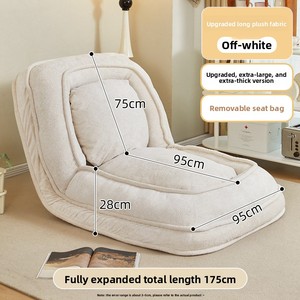 Cama Reclinable Plegable Minimalista Moderna, para Dormir, Balcón, Tatami, Dormitorio Individual, Desmontable, Lavable, Sin Ensamblaje JM- - Product Image 6