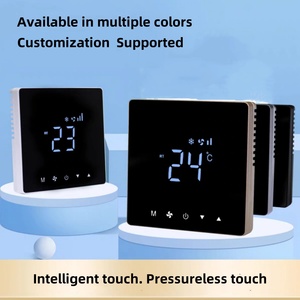 Zhikongdashi ZK-D9IR-MESH cuộc sống thông minh thông minh kiểm soát nhiệt độ tường chuyển đổi 10A 250V AC/wifi Kích hoạt chống cháy ABS + PC - Product Image 4