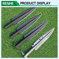 Pelle de jardinage en acier 50Mn fer multifonctionnel harpon métal Camping fer de lance
